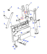 Range Rover Classic Interior Door Pull Handle Cups - Single