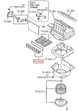 Mazda RX8 Reinforced Cabin Air Filter Cover