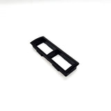BMW E36 3-Series Double Center Console Switch Bezel
