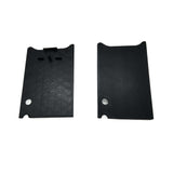 BMW E28 5-Series Euro Bumper Fog Light Covers - Left & Right Set