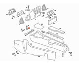 Mercedes-Benz 190E W201 Center Console Mounting Bracket