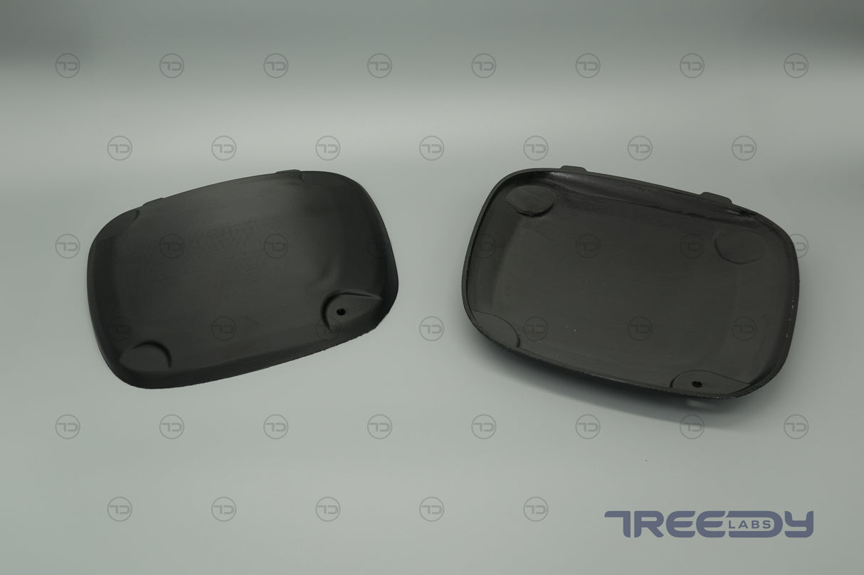 Fog Light Covers – 2002–2003 Subaru Impreza WRX Bugeye - Unpainted