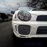 Fog Light Covers – 2002–2003 Subaru Impreza WRX Bugeye - Unpainted