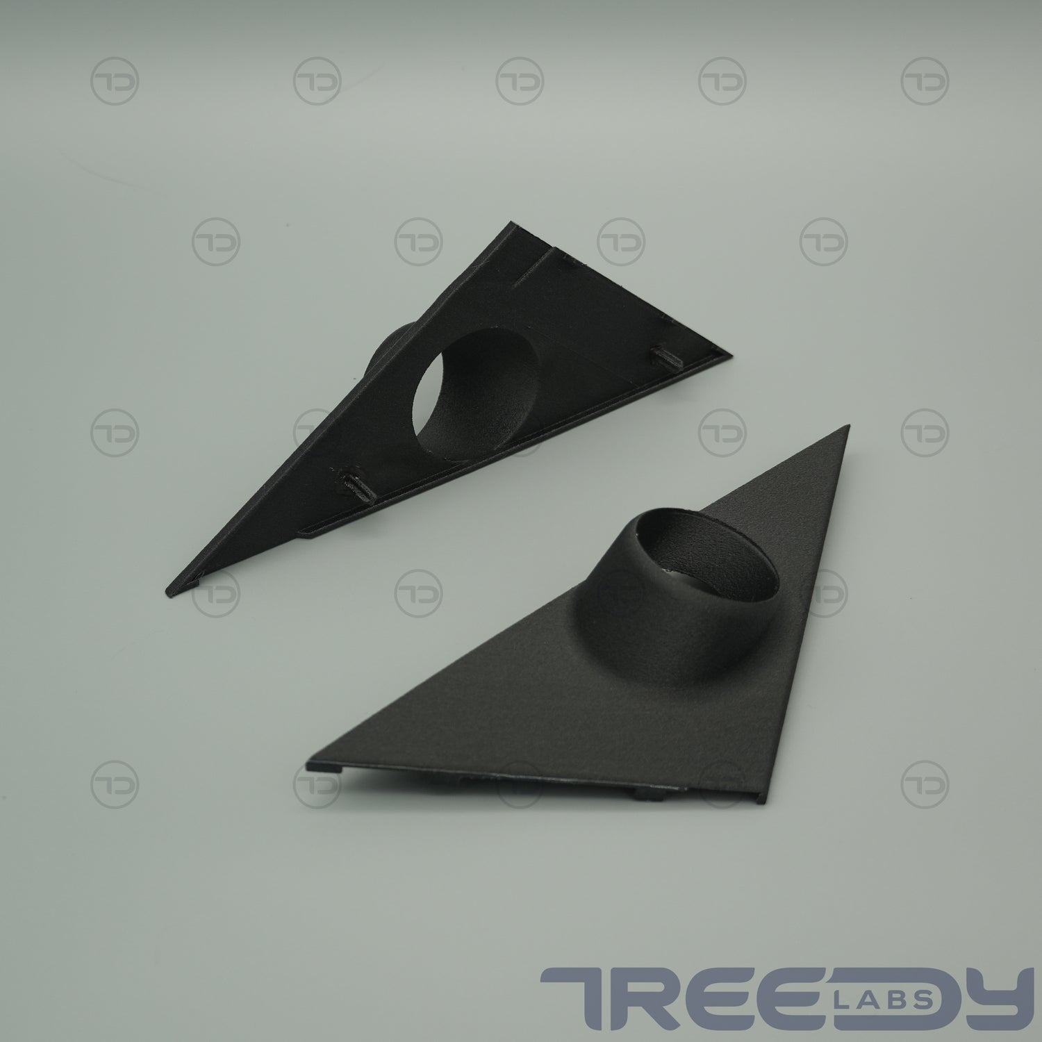 BMW E30 3-Series A-Pillar Tweeter Pod Housings - Left & Right Set