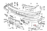 BMW E34 5-Series Front Brake Cooling Duct - Right