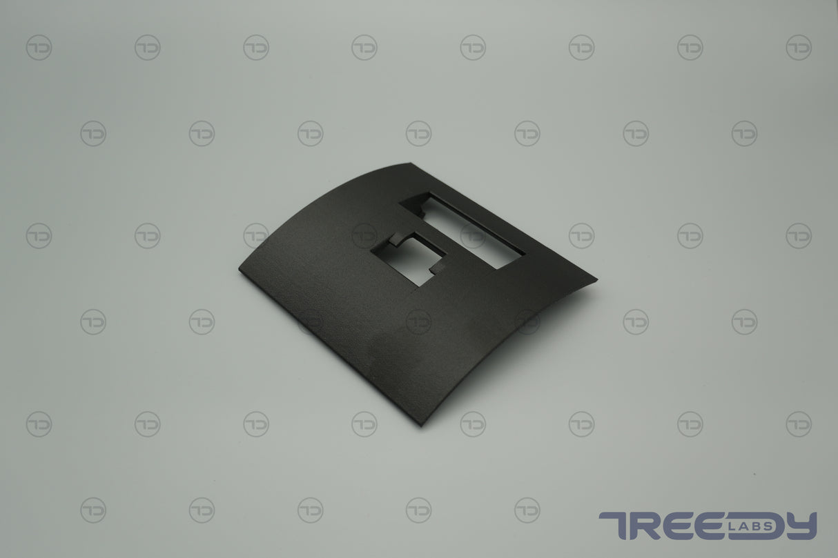 BMW E34 5-Series Rear Seat Belt Top Cover - 52208107587