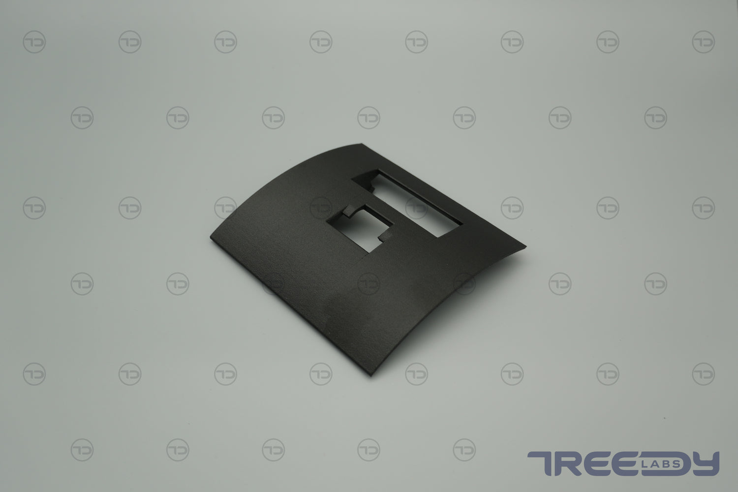 BMW E34 5-Series Rear Seat Belt Top Cover - 52208107587