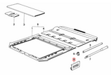 BMW E30 3-Series Dome Light Bracket