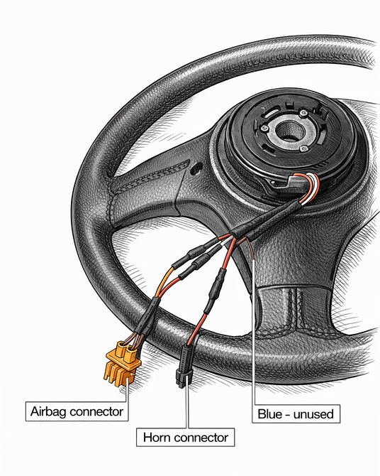 E36 Steering Wheel Guide - new-wheel-connections