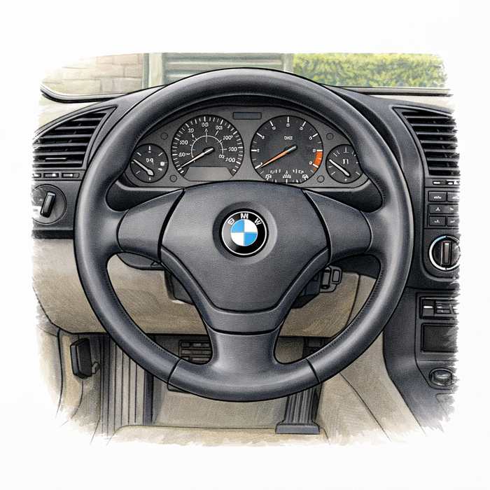 E36 Steering Wheel Guide - sport-3-spoke