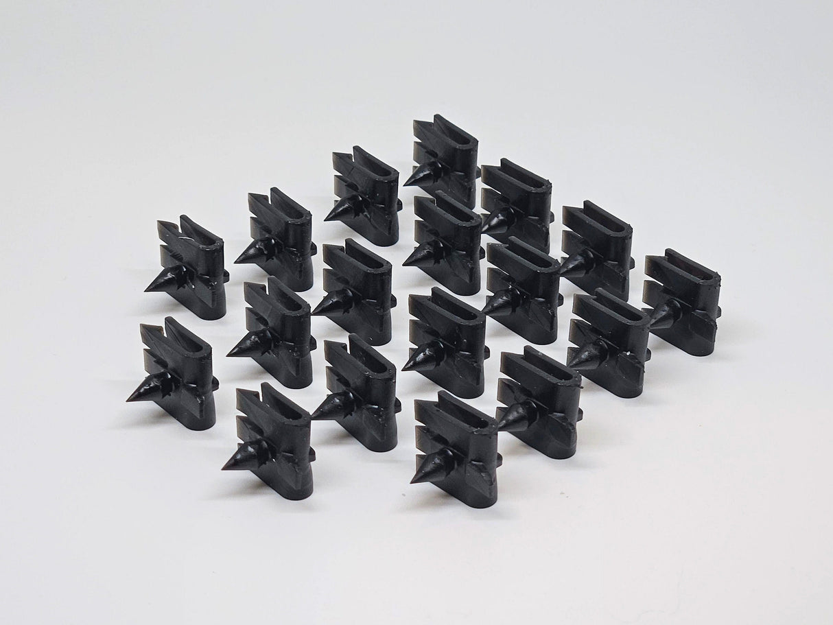 BMW E30 M-Tech 2 Body Panel Rocker Clips - Set of 18