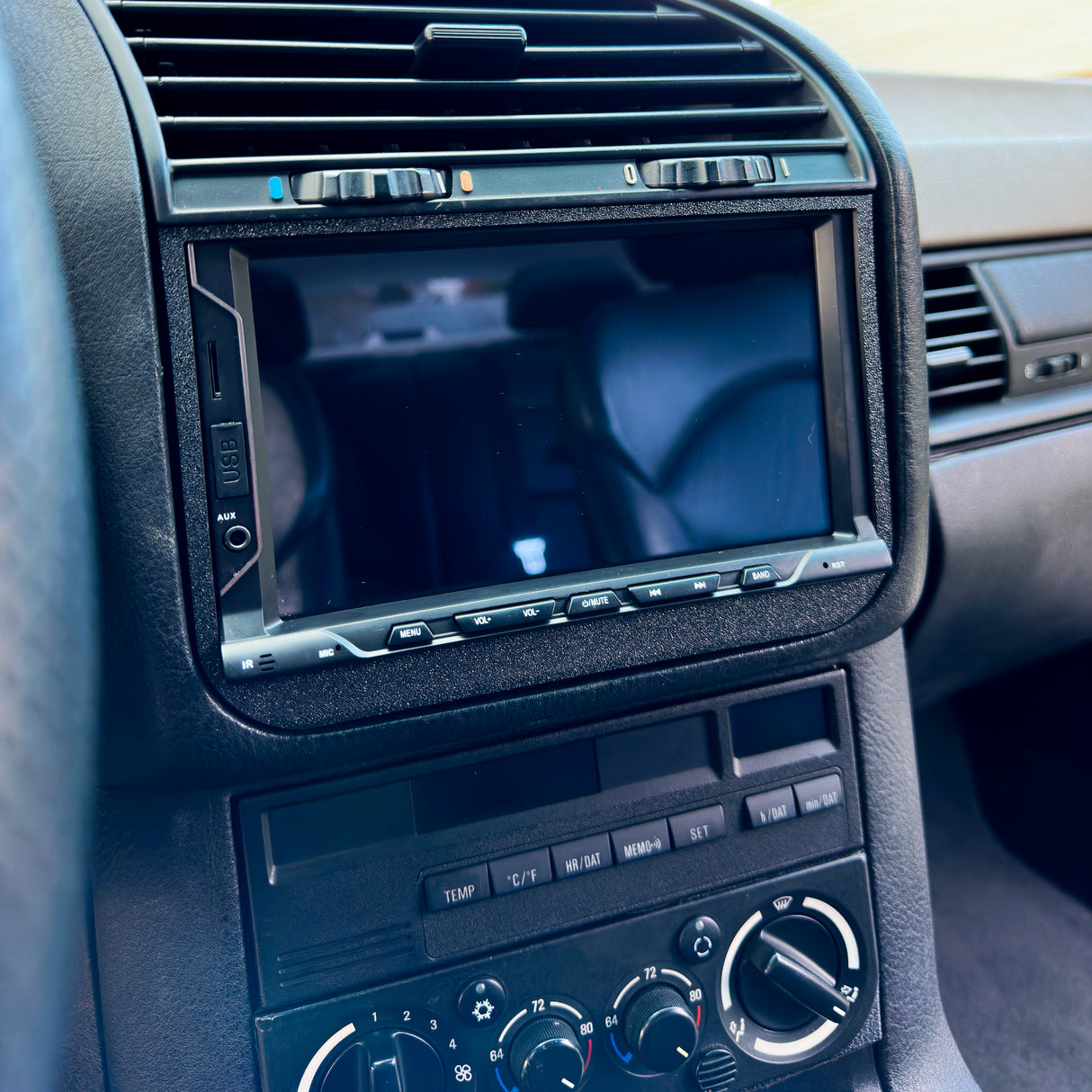 BMW E36 3-Series Double Din Receiver Head Unit Bezel